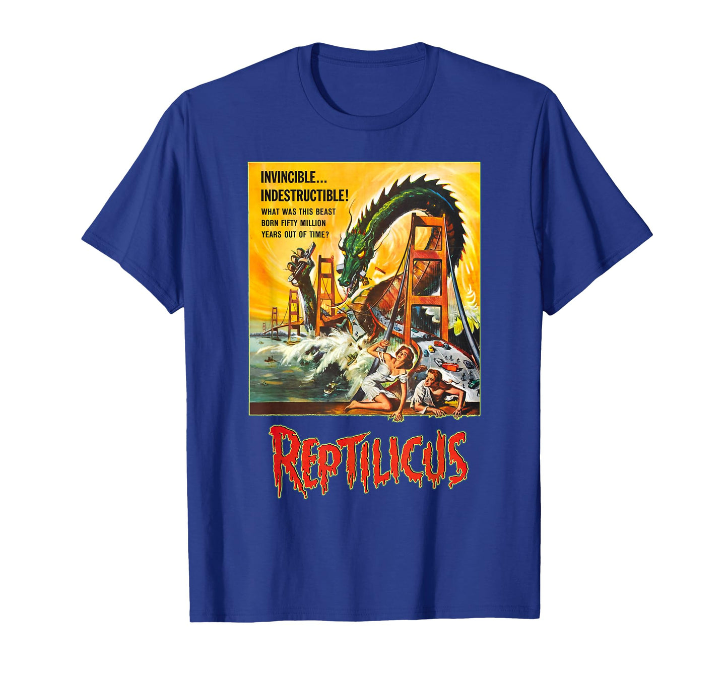 Reptilicus Giant Monster Horror T-Shirt