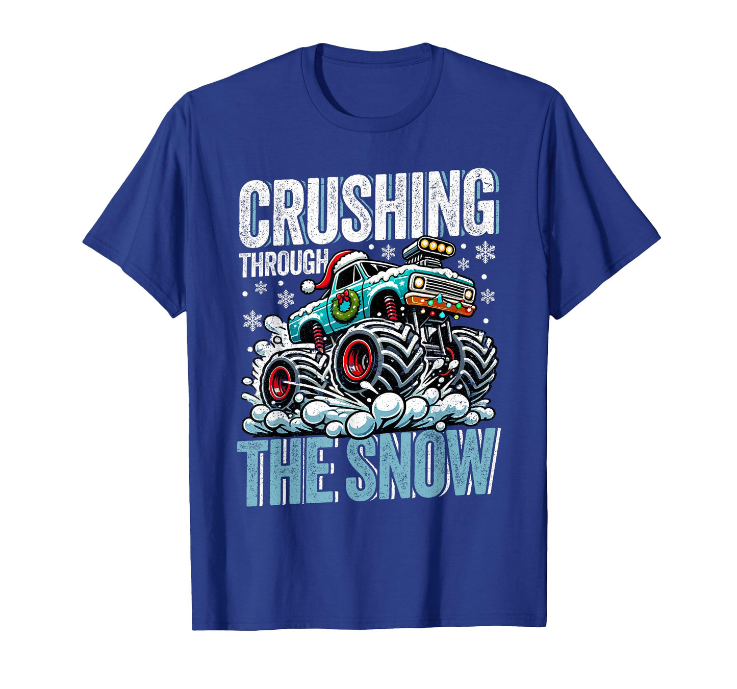 Monster truck christmas T-Shirt