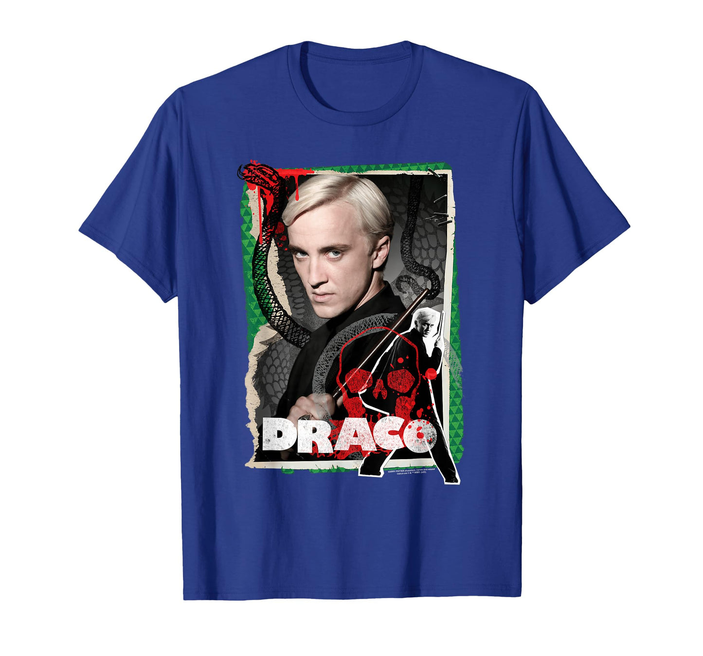 Harry Potter Draco Malfoy Photo Collage T-Shirt
