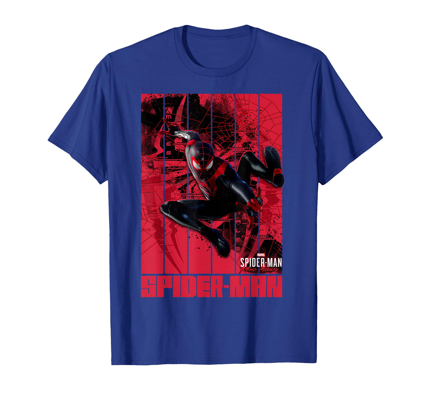 Marvel Spider-Man: Miles Morales Panels T-Shirt