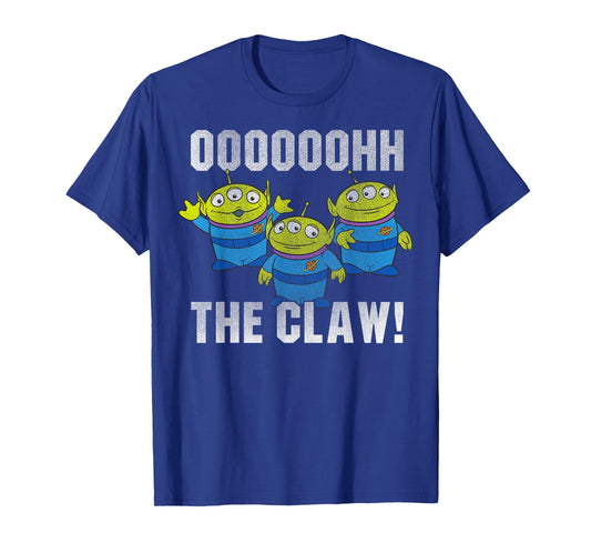 Disney Pixar Toy Story Alien Oooooh The Claw Distressed T-Shirt