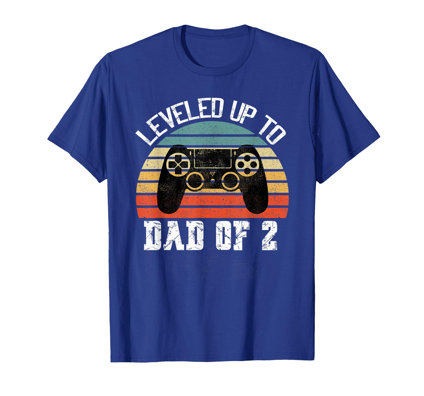 Daddy Again Leveled Up to Dad of 2 Dad T-Shirt