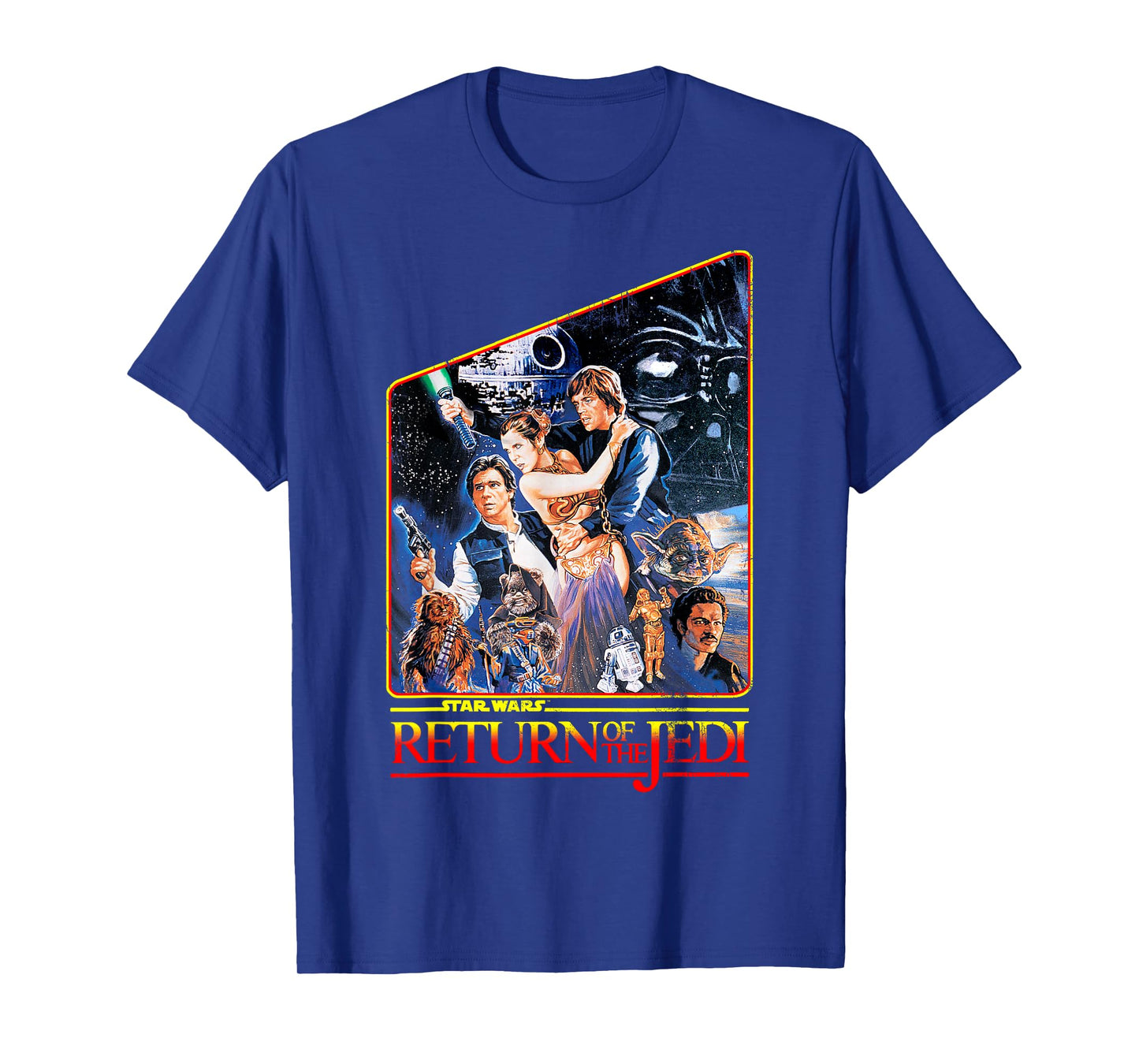 Star Wars Return of the Jedi Epic Full Cast Poster T-Shirt