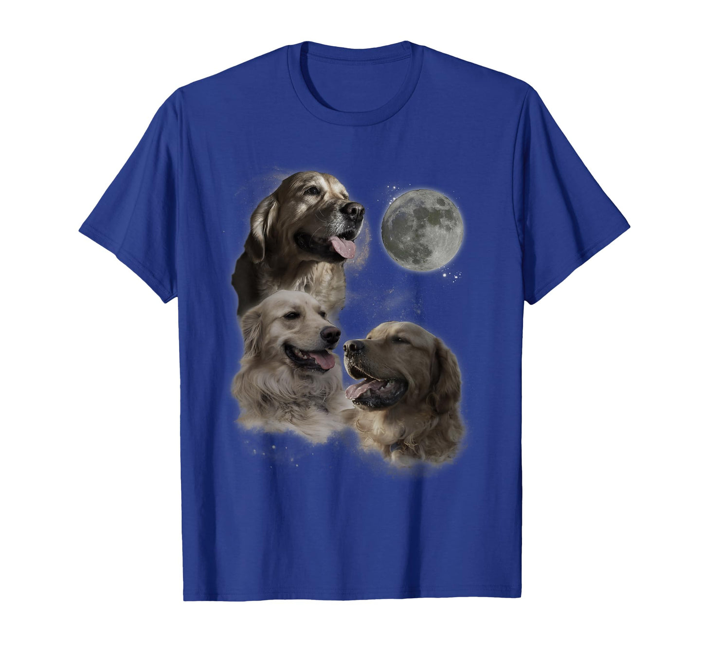 Howling at the Moon Shirt - Funny Golden Retriever T-Shirt