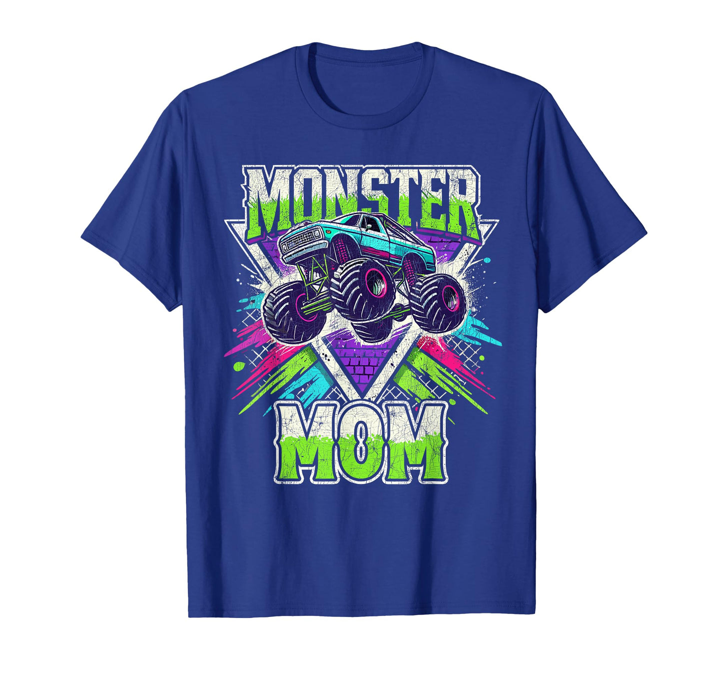 Matching Monster Truck Costume, Jam Birthday Monster Mom T-Shirt