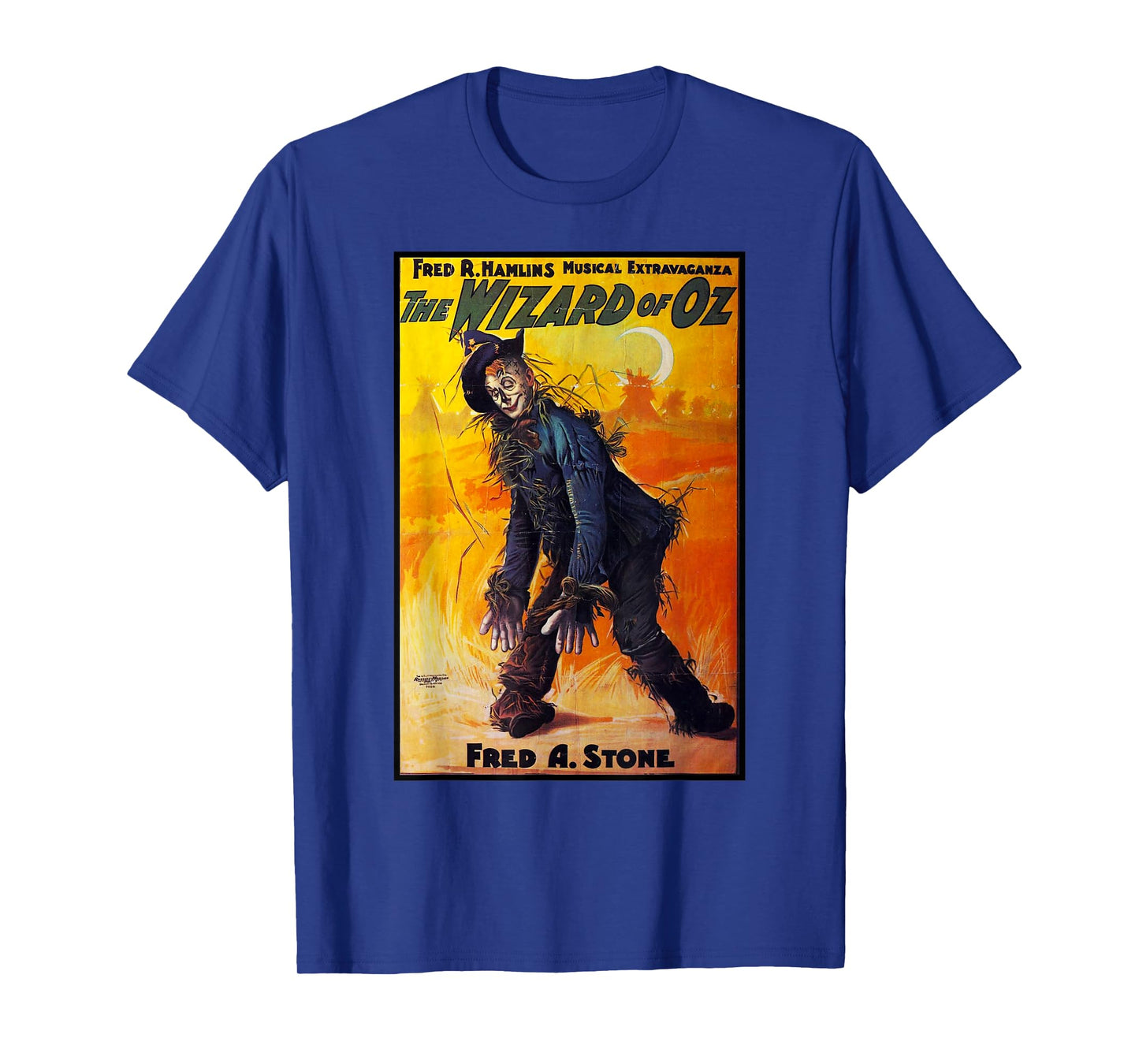 Vintage Wizard of OZ Scarecrow shirt Art-Wizard of OZ poster T-Shirt