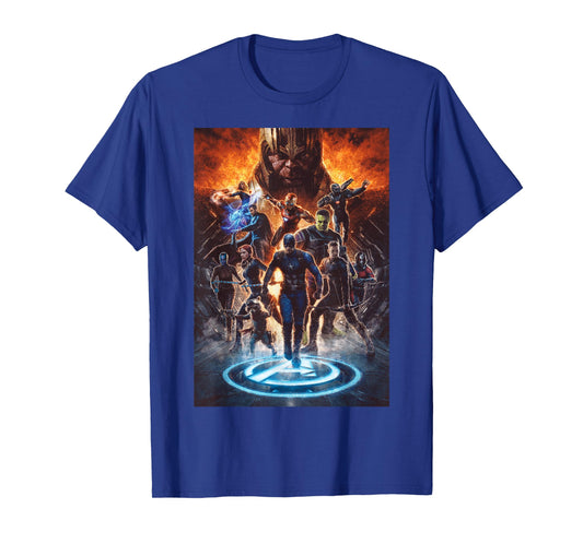 Marvel Avengers: Endgame Earth's Mightiest Heroes Short Sleeve T-Shirt
