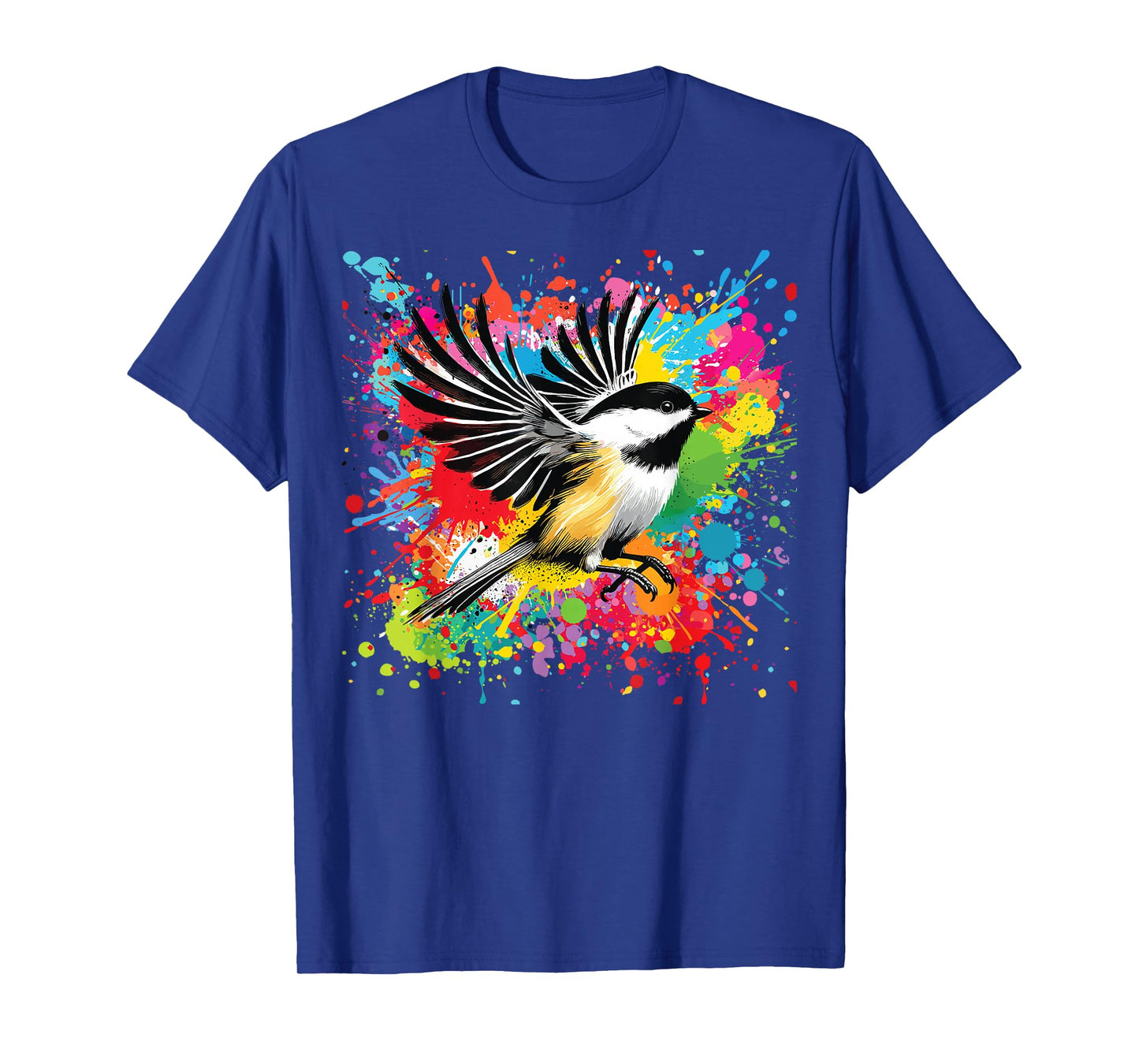 Chickadee Bird Illustration, Chickadee T-Shirt