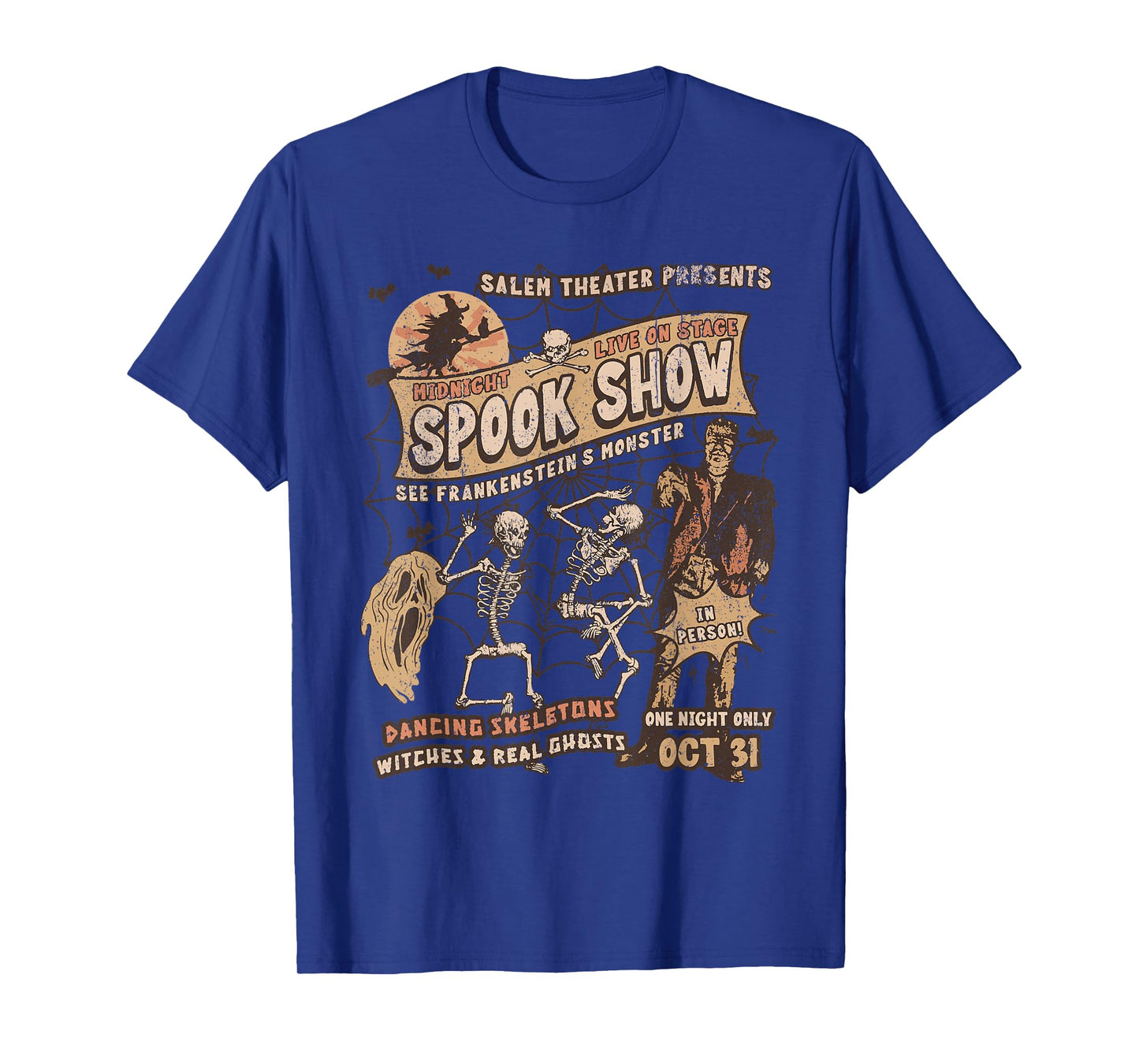 Punk Rock Monster Mummy Horror Movie Fan Halloween Ghosts T-Shirt