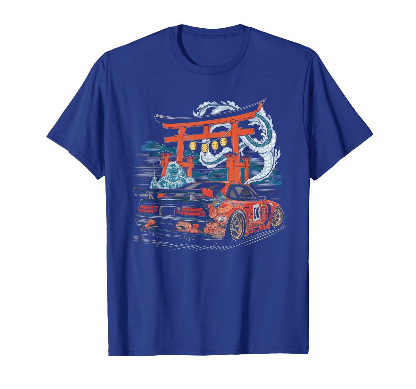 Japanese Car Tshirt Men JDM Japan Street Racing Streetwear T-Shirt