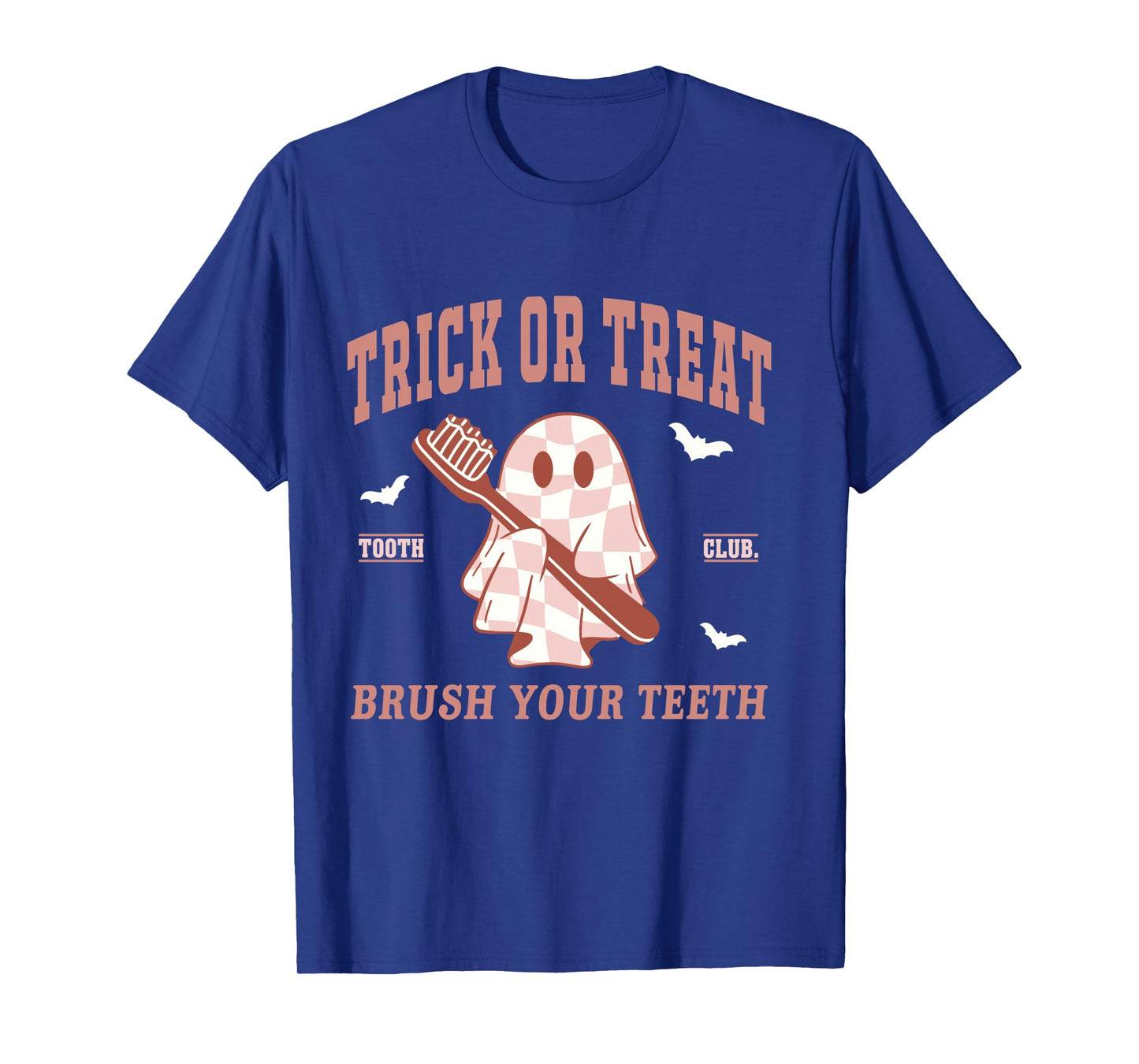 Trick Or Treat Dentist Ghost Dental Hygienist Halloween Fall Long Sleeve T-Shirt