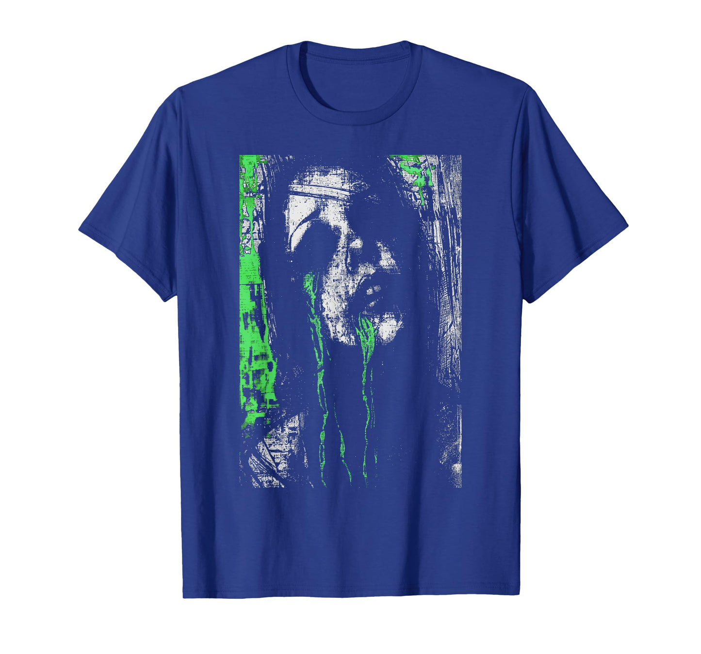 Horror Demonic Ghost Girl Grunge Alt Goth Occult Aesthetic T-Shirt