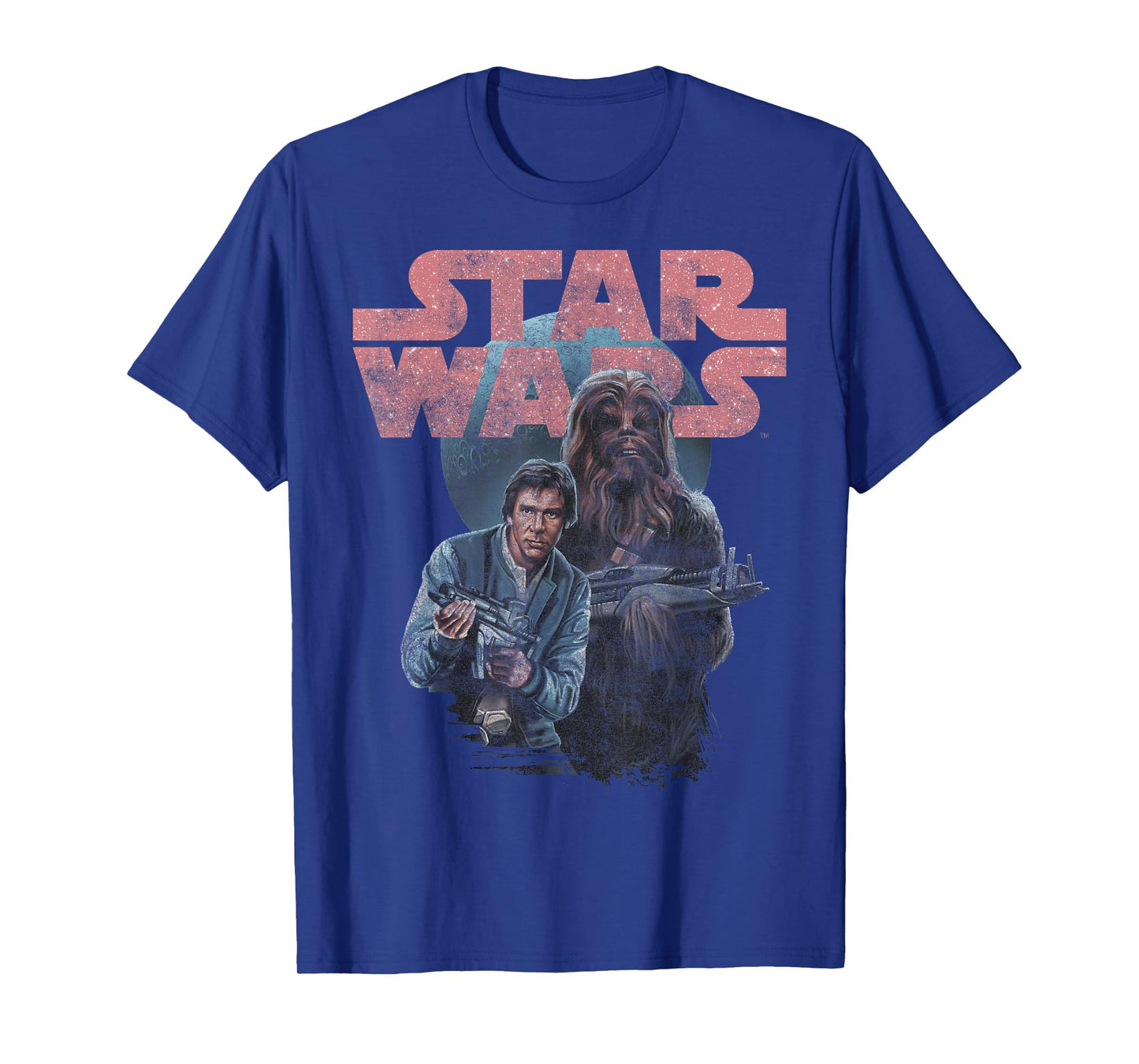 Star Wars Han And Chewie Vintage Poster T-Shirt