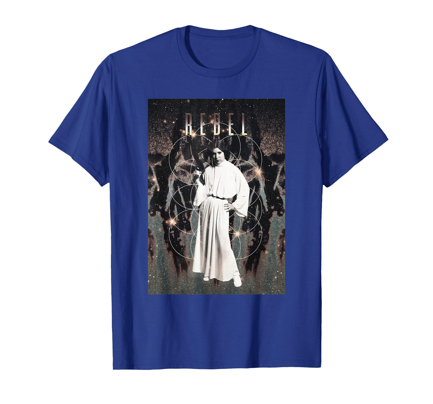 Star Wars Princess Leia Rebel Bleached Retro T-Shirt T-Shirt