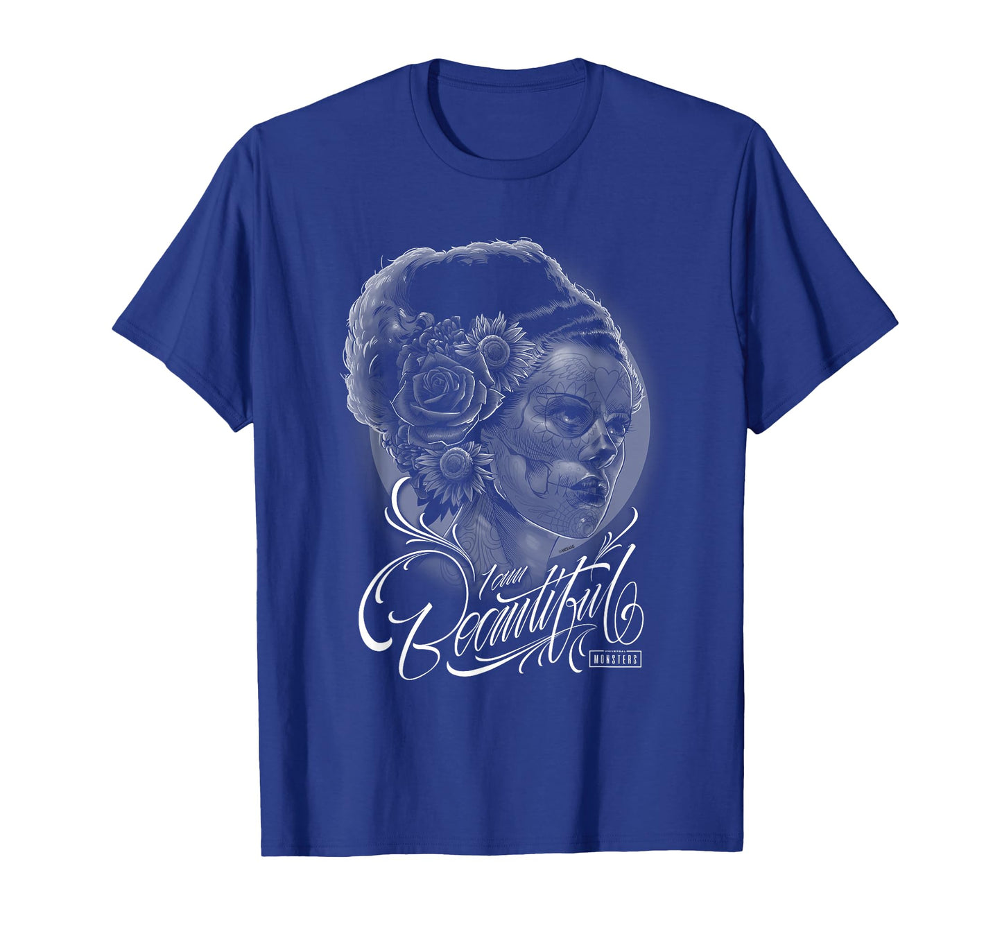 Universal Monsters Bride Of Frankenstein I am Beautiful T-Shirt