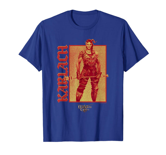 Dungeons & Dragons Karlach Confident Pose Big Chest Poster T-Shirt
