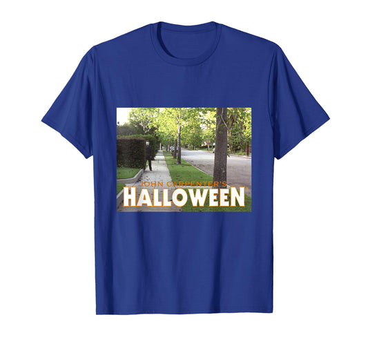 Halloween Michael Myers Behind Bush T-Shirt
