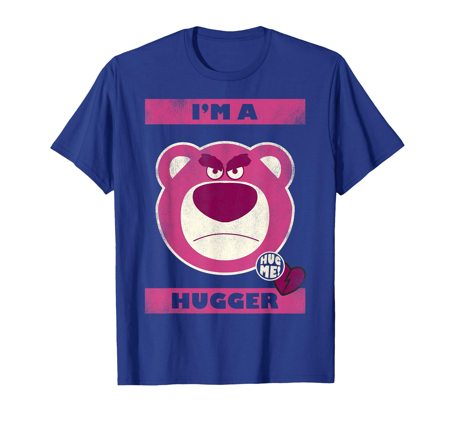 Disney Pixar Toy Story Lotso Bear I'm a Hugger Hearts T-Shirt