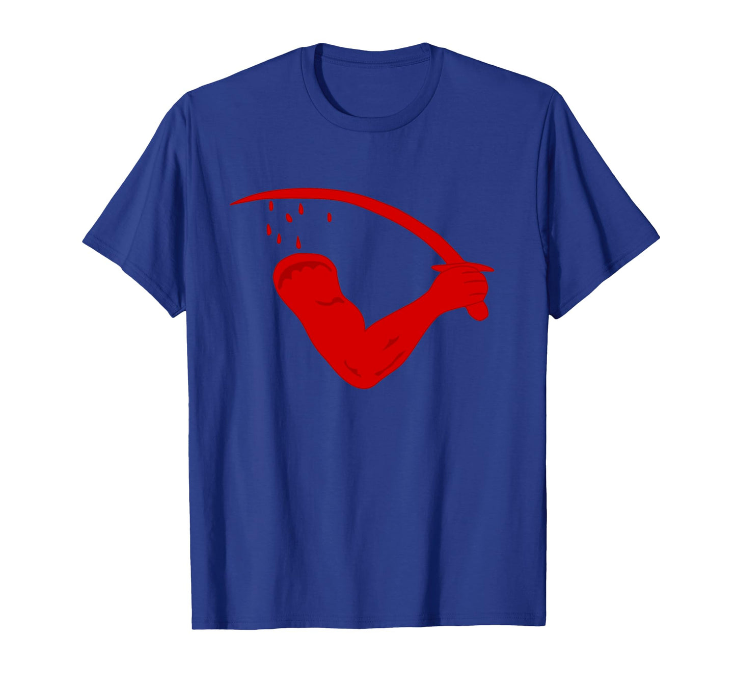 Dimmit's Goliad Texas Bloody Arm Flag Long Sleeve T-Shirt