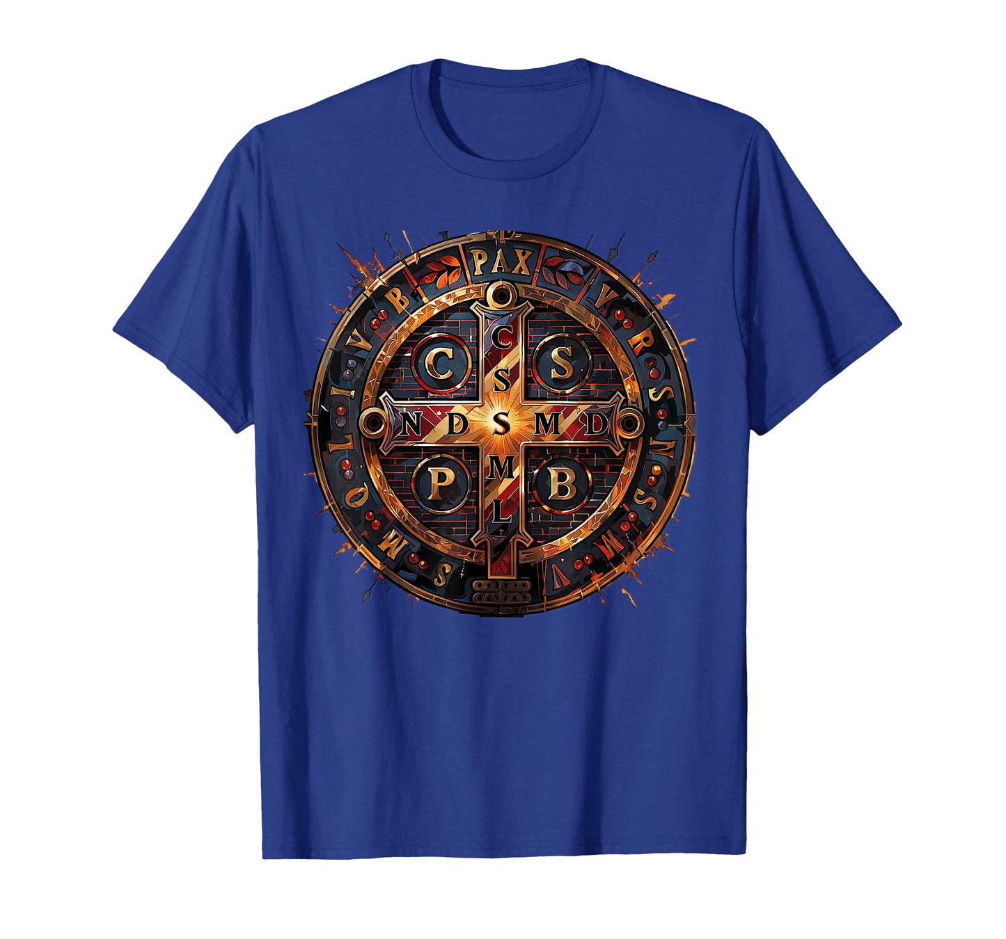 Catholic Saint Benedict Medal T-Shirt