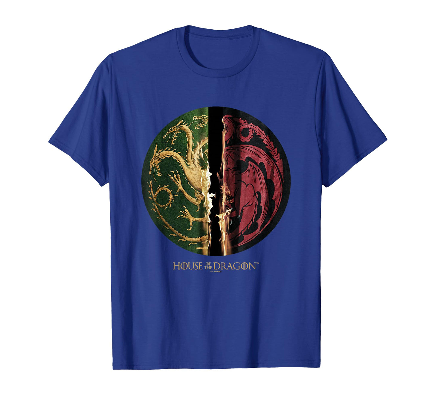 House of the Dragon Green VS Black House Targaryen Emblem T-Shirt