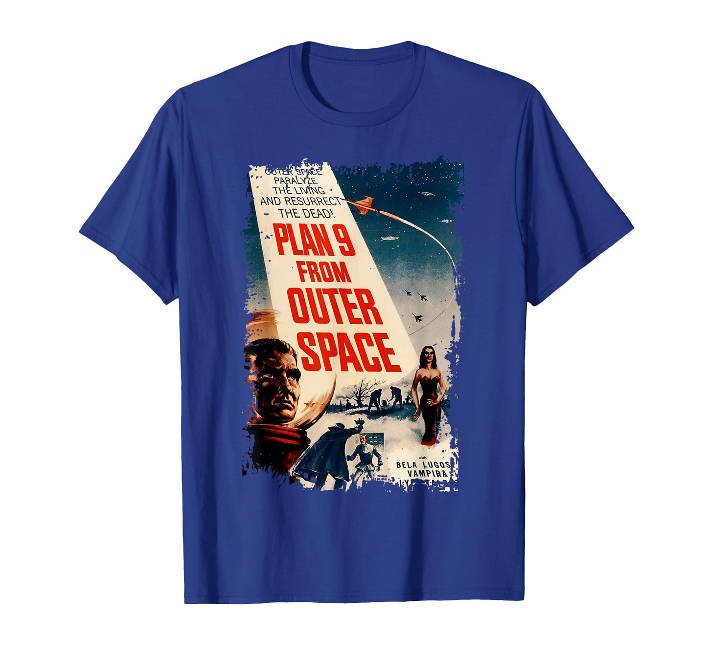 Plan 9 From Outer Space Vintage Sci Fi T-Shirt T-Shirt
