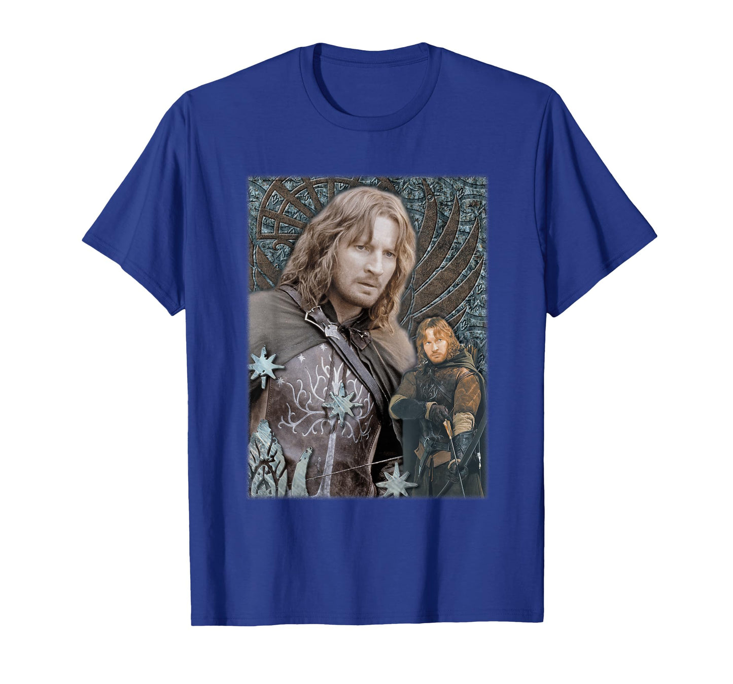 NEW LINE CINEMA Lord of the Rings Faramir Unisex-Adults T-Shirt Black Small