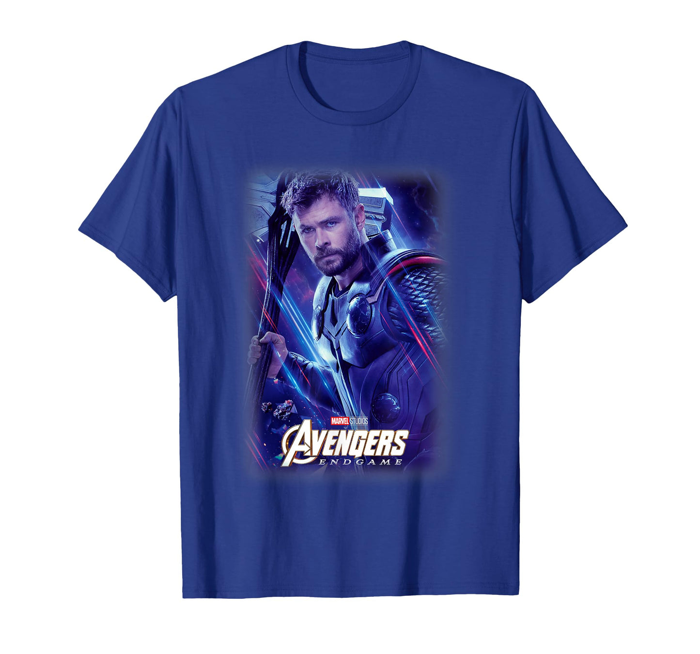 Marvel Avengers Endgame Thor Galactic Poster T-Shirt