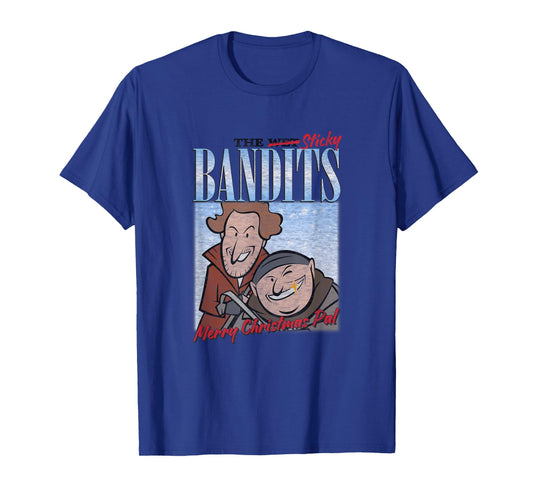 Home Alone Sticky Bandits Christmas Cartoon T-Shirt