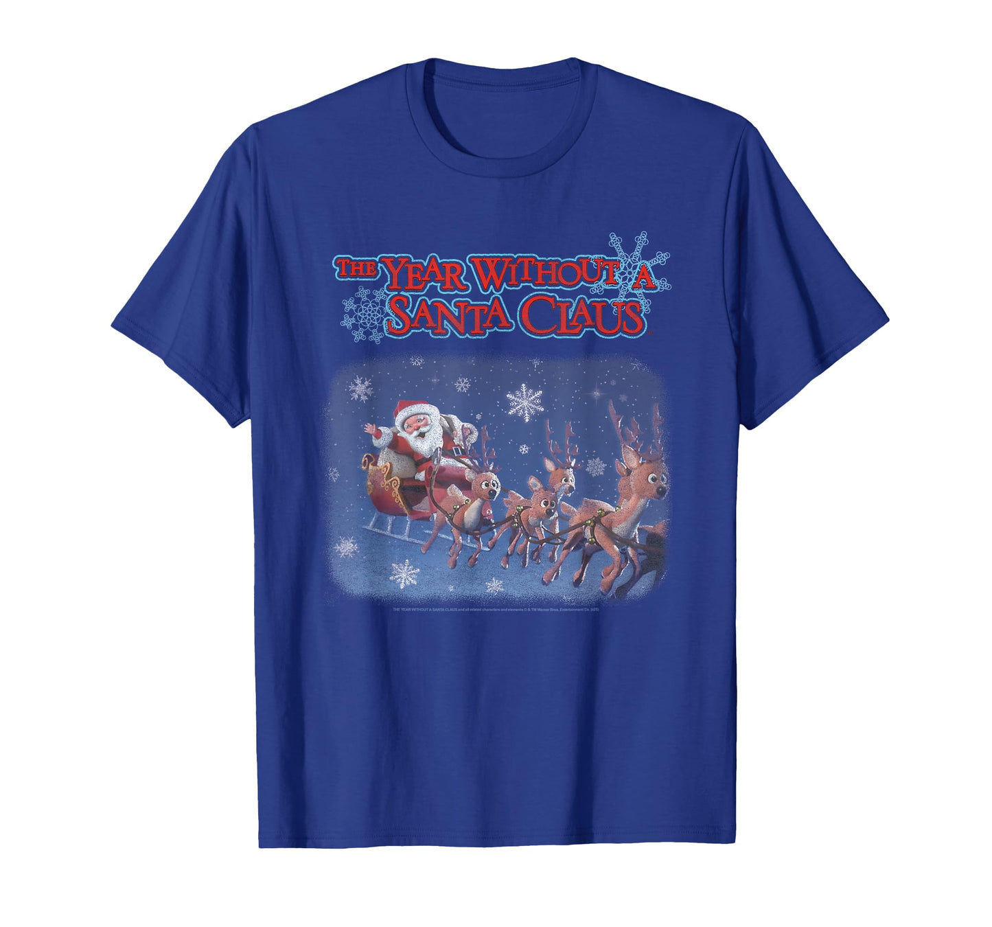 Year Without a Santa Claus Poster Art and Logo Christmas T-Shirt