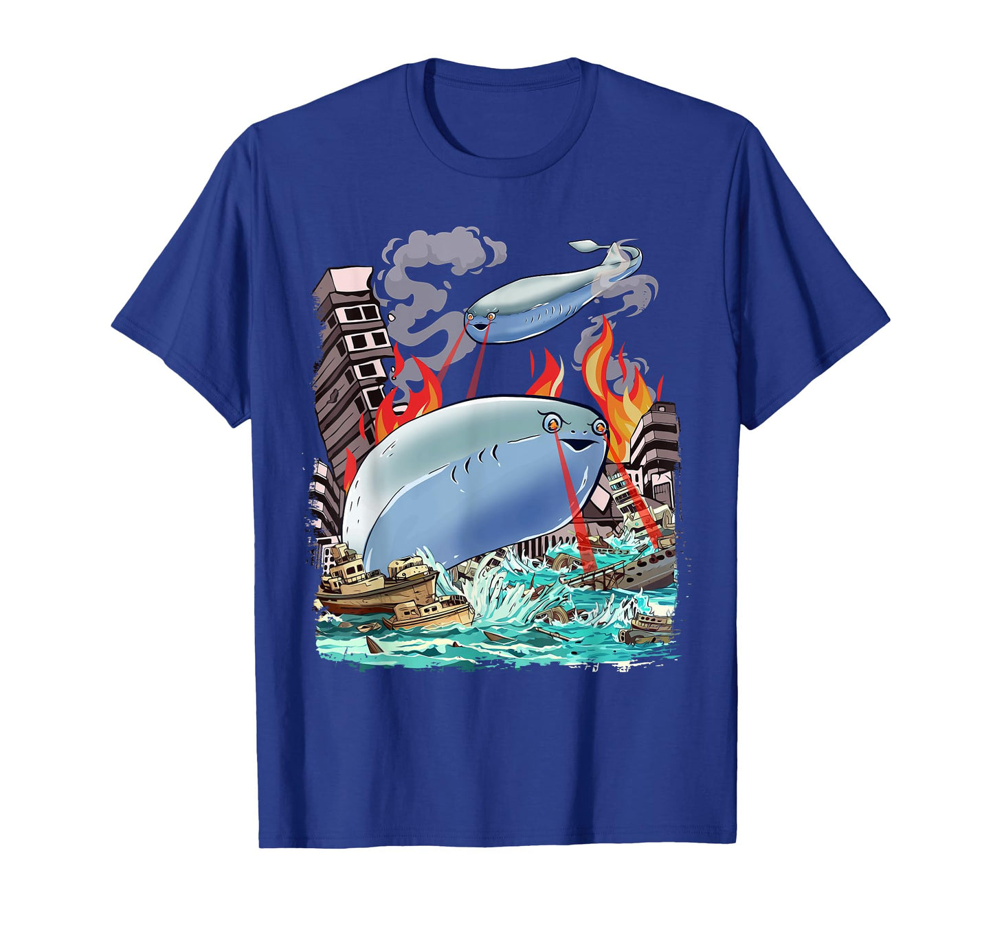 Sacabambaspis Fish Meme Kaiju Japanese Monster T-Shirt