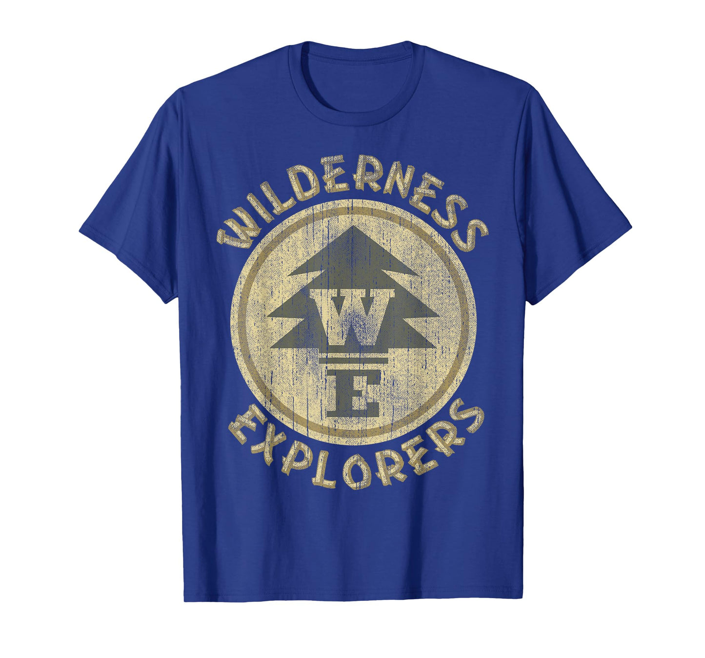 Disney Pixar Up Distressed Wilderness Explorer Emblem T-Shirt