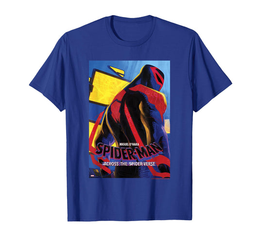 Marvel Spider-Man Across The Spider-Verse Part 1 Miguel Back T-Shirt