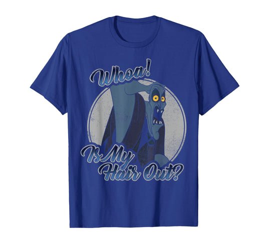 Disney Hercules Hades Whoa is My Hair Out Graphic T-Shirt T-Shirt
