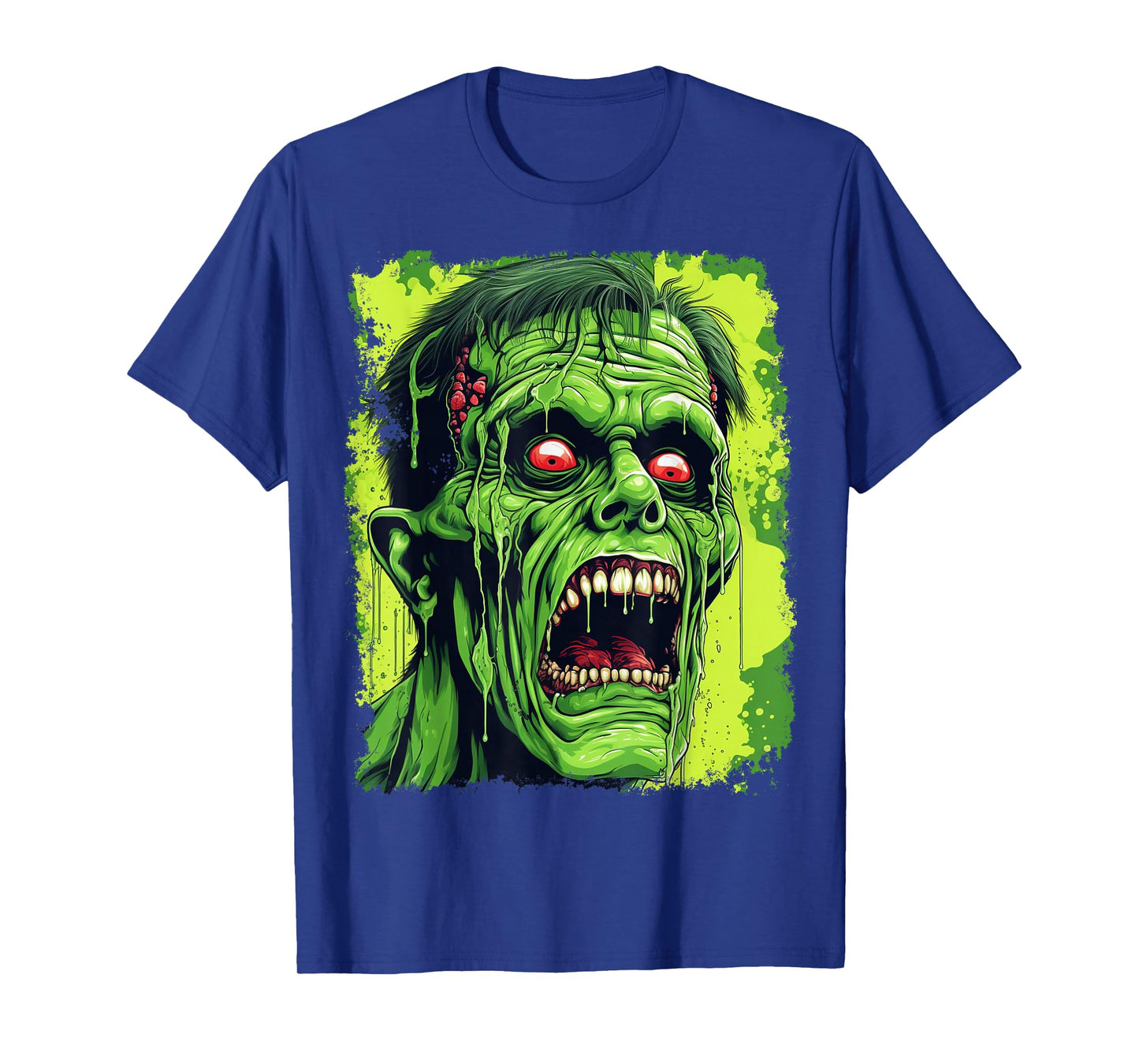 Classic Horror Green Zombie T-Shirt