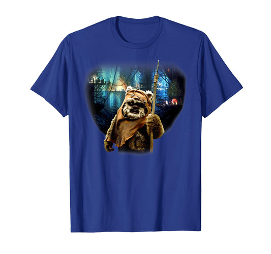 Star Wars Ewok Battle of Endor Vintage Poster T-Shirt