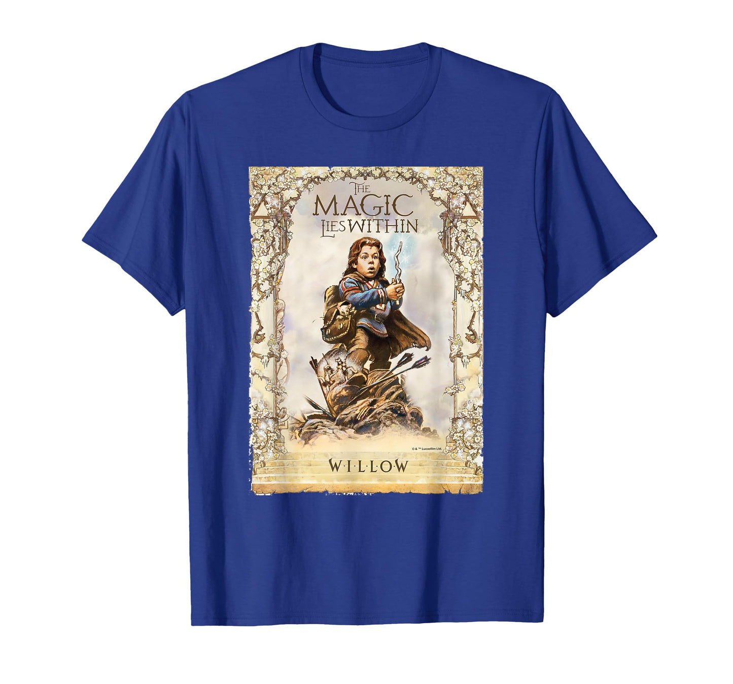Lucasfilm Willow Movie The Magic Lies Within Archway Battle T-Shirt