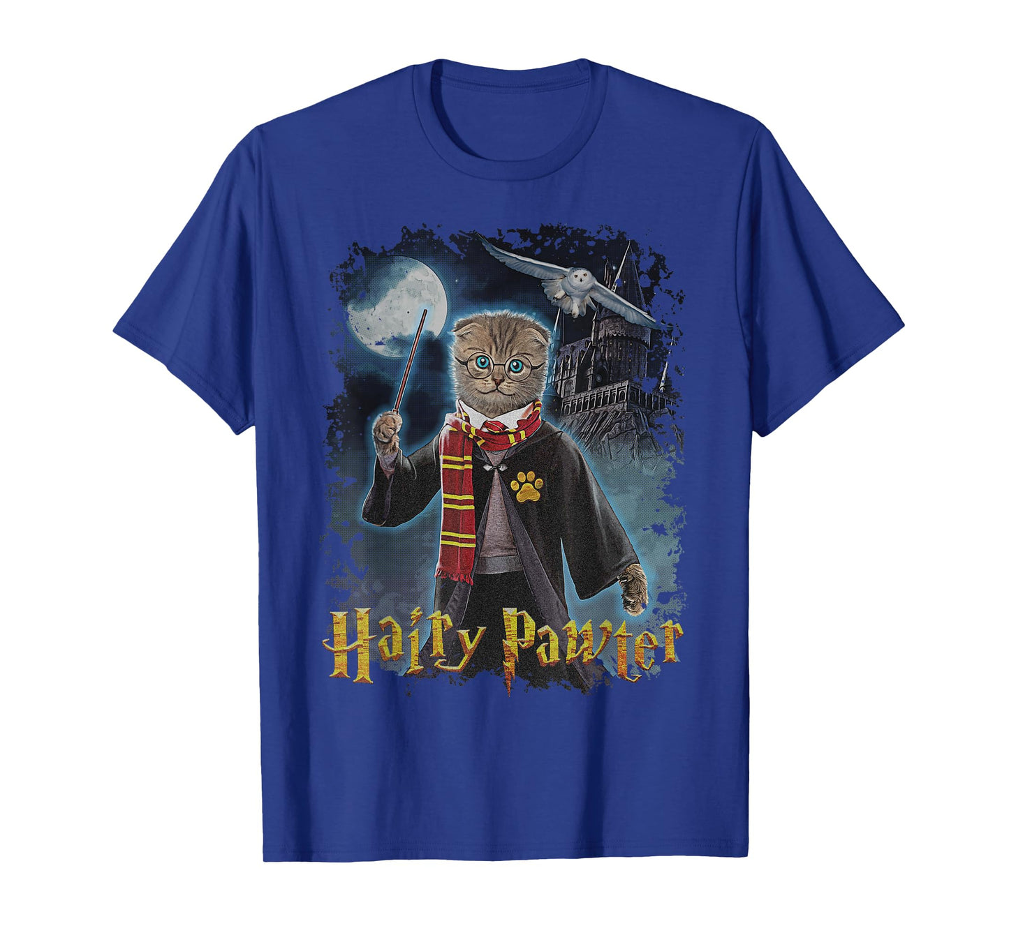 Vincent Hie Movie Parody Hairy Harry Pawter Potter Cat Lover T-Shirt