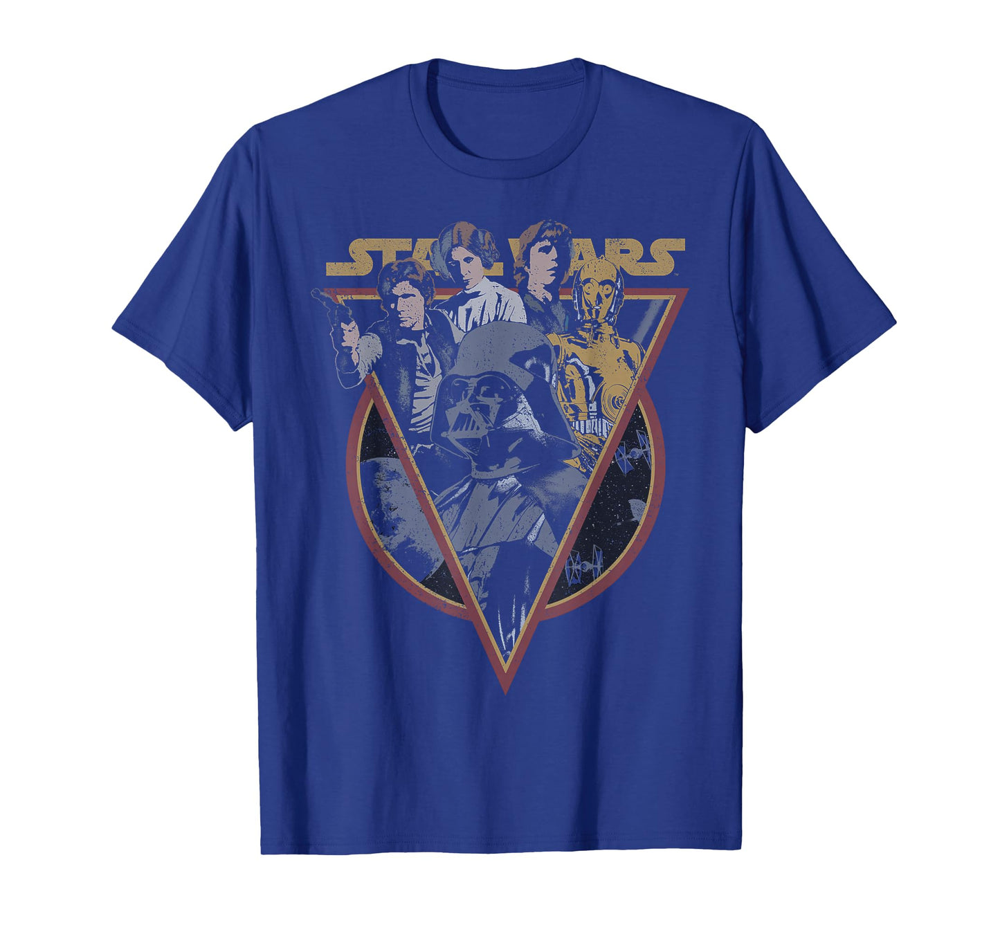 Star Wars Retro Characters Vintage Style T-Shirt T-Shirt