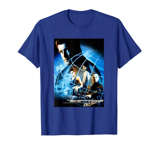 Official James Bond 007 The World is Not Enough T-Shirt