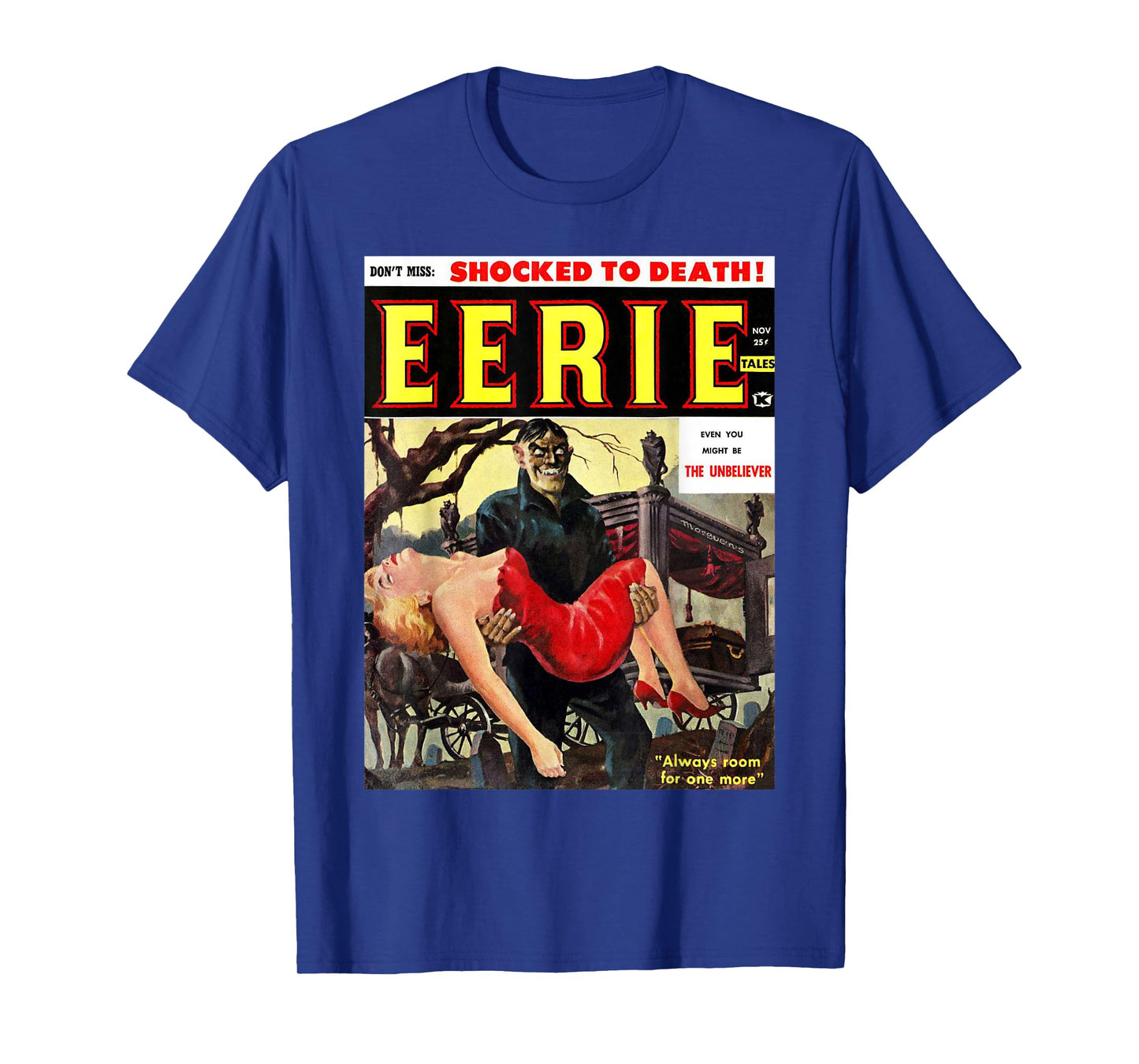 Classic Horror Comic Horror Monster Style Slasher Film T-Shirt