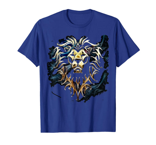 Warcraft Logo Alliance Saturated Majestic Fantasy Gamer T-Shirt
