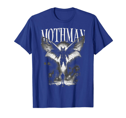 Mothman Cryptid Creature - Death From Above Graphic T-Shirt