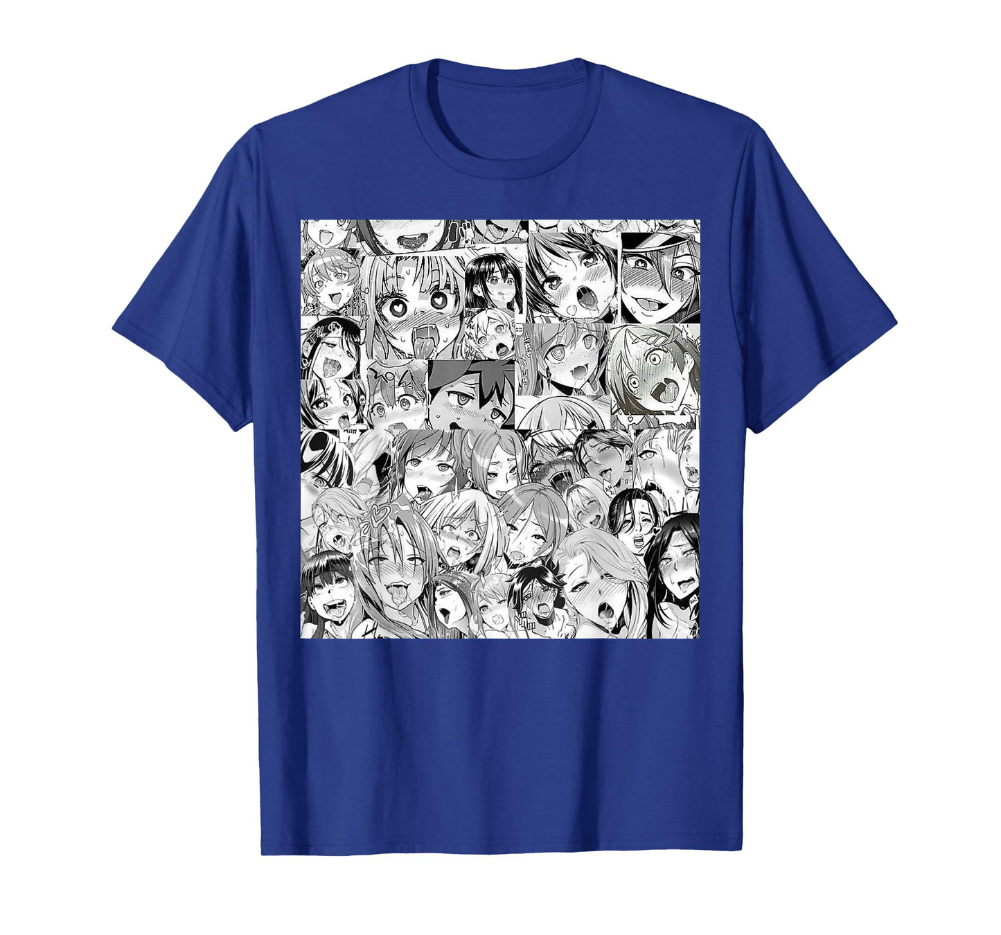 Ahegao Otaku Anime Dripping Drooling Anime Weeb Love T-Shirt T-Shirt