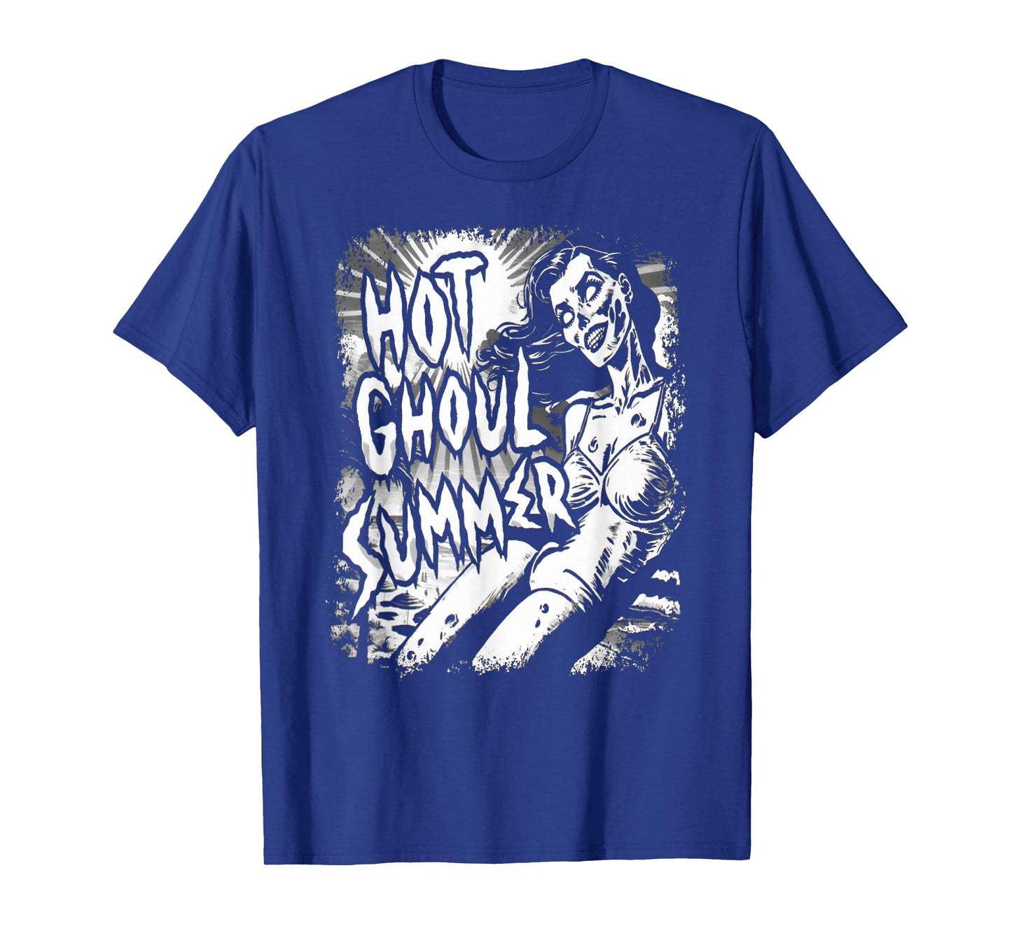 Hot Ghoul Summer Creepy Beach Summer Goth Vacation T-Shirt