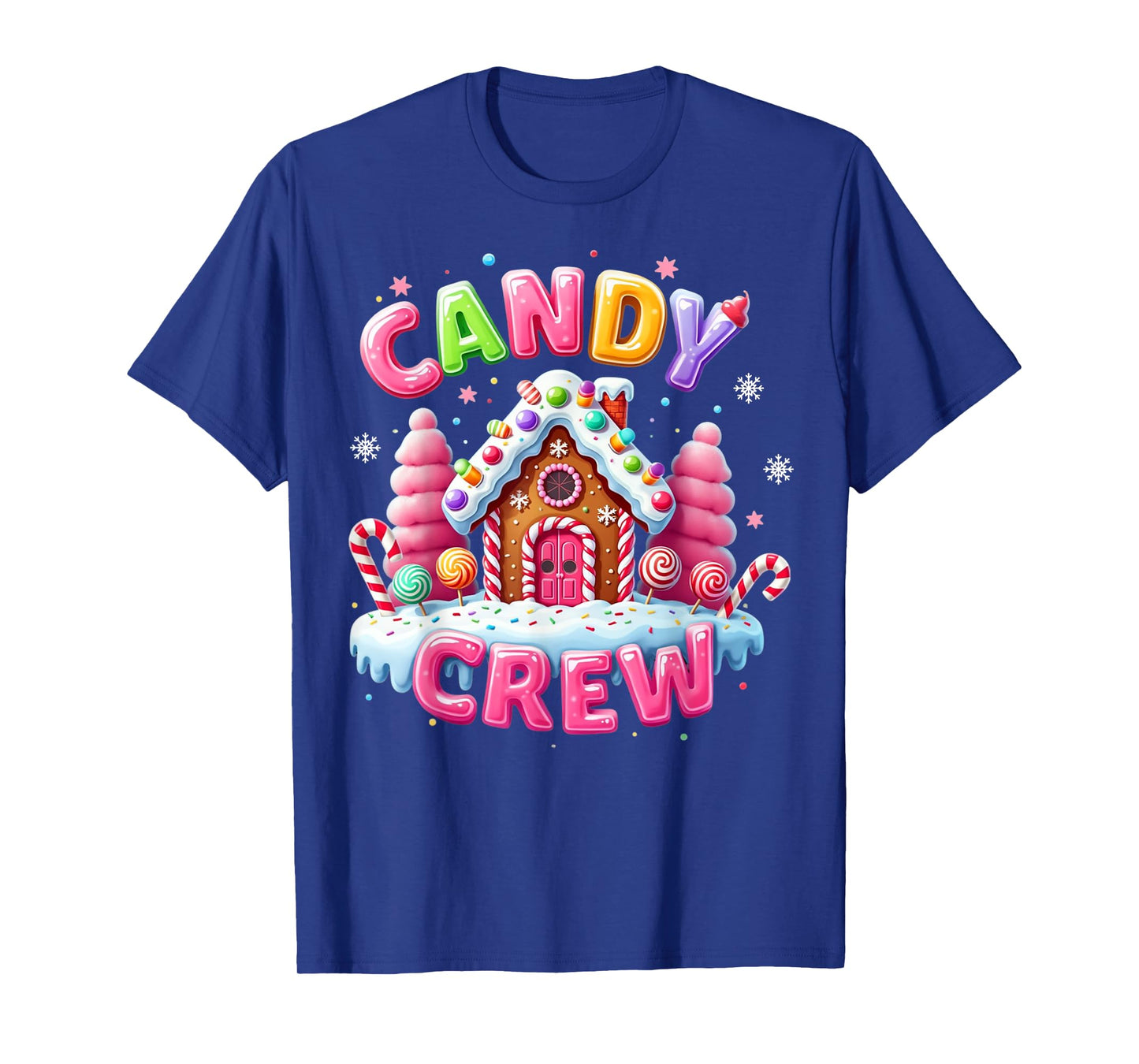 Candy Land Candy Crew Decorations Sweetie Candy Squad Xmas T-Shirt