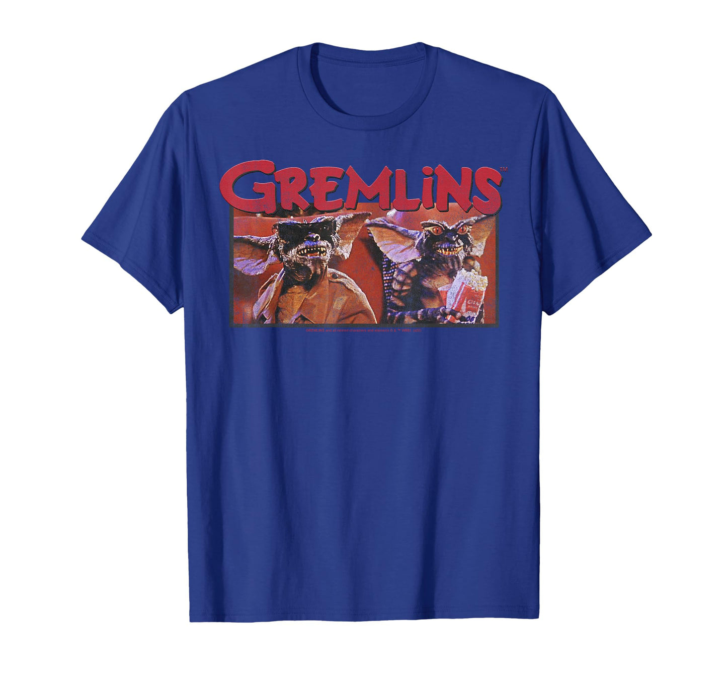 Gremlins at The Movies Portrait T-Shirt