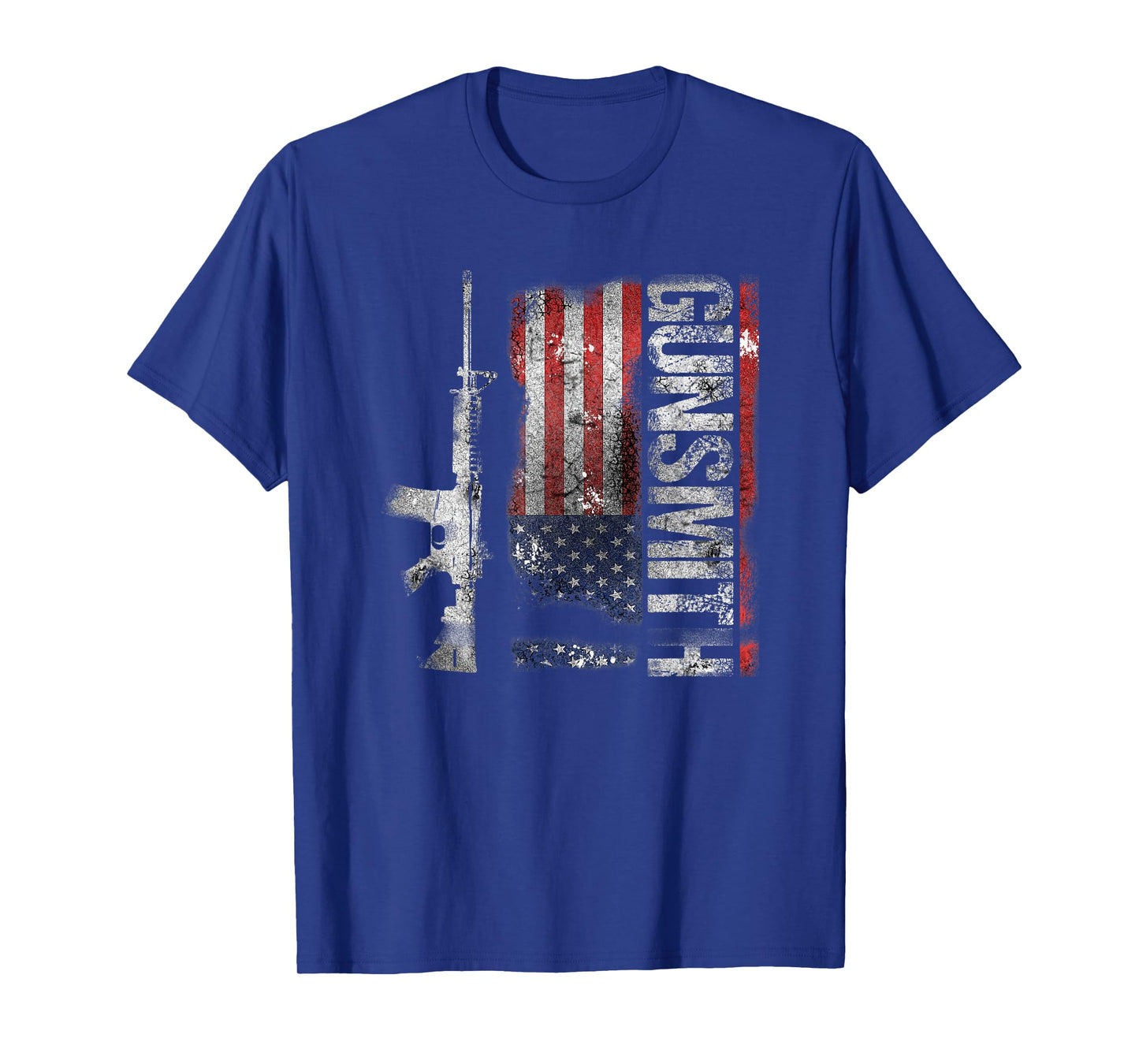 Gunsmith T-shirt American USA Flag Gunsmithing Gift T-Shirt