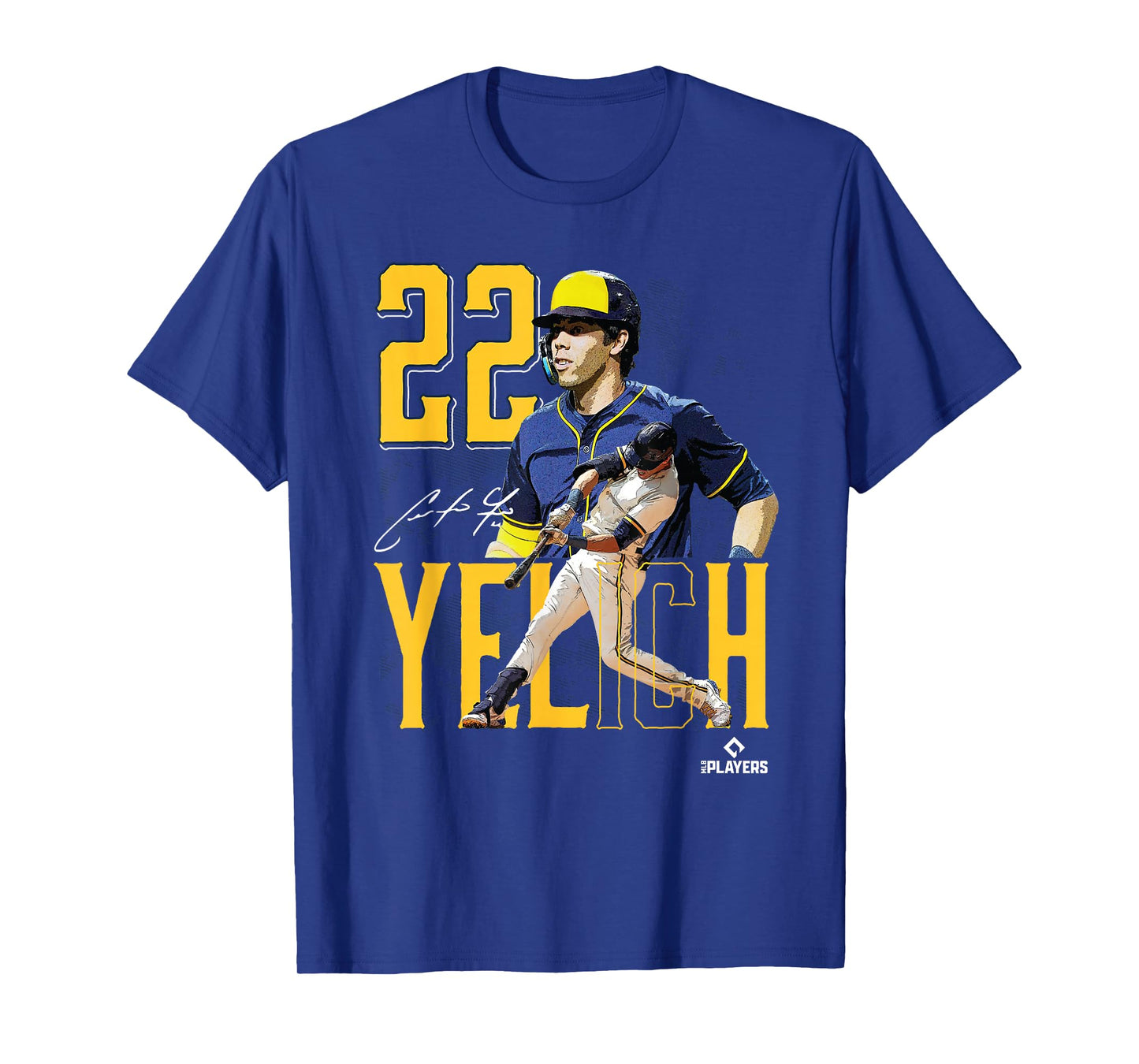 Christian Yelich | Milwaukee baseball | Players | MLBYCN3003 T-Shirt