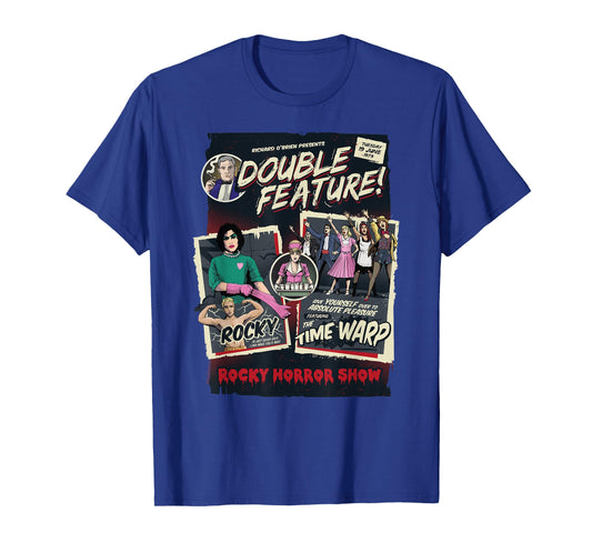 Rocky Horror Show Double Feature Posters T-Shirt